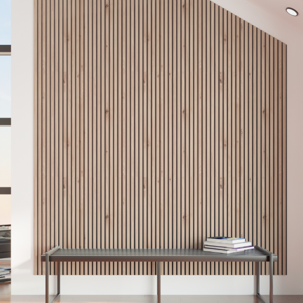 Acoustic Panel Stella Comfort 9 Standart 2780x600x9 Portland Hickory