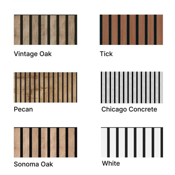 Sample Box Acoustic Panel Comfort 12 Colors (300mm)