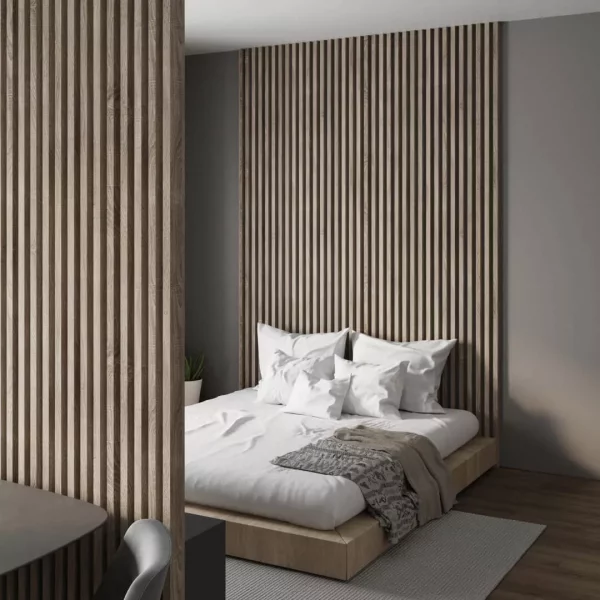 Interior slat MDF Stella 6 Standart 2750*27*6 Vintage Oak (pack of 15 pcs.)