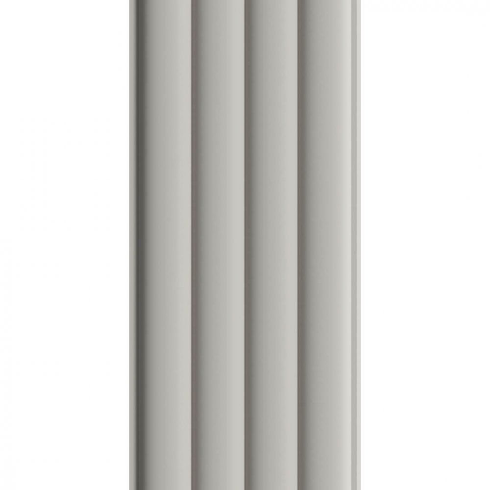 Wall Panel MDF Stella Wave De Luxe 2750х119х16 Sandgrau (pack of 4 pcs.)