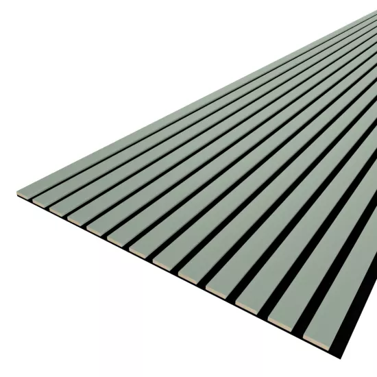 Acoustic Panel 13 Slats 9 mm Deluxe Olive 2780x600x9 (pack of 4 pcs.)