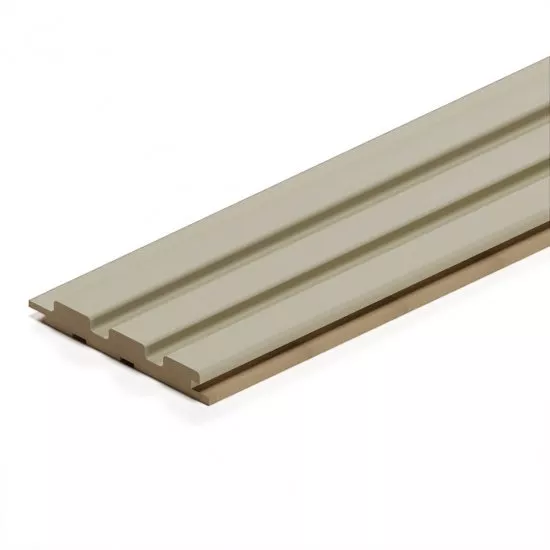 Wall Panel MDF Stella Beats De Luxe 2750х119х16 Palomino (pack of 4 pcs.)