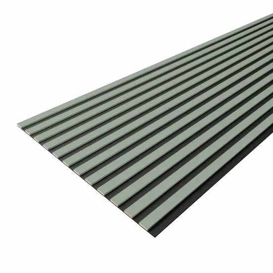 Acoustic Panel 12 Slats 8,5 mm Deluxe Olive 2780x600x9 (pack of 4 pcs.)