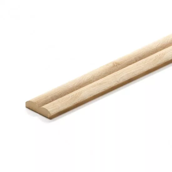 Start-finish profile for MDF Stella Wave Standart Sonoma Oak 2750x55x16 (pack of 4 pcs.)