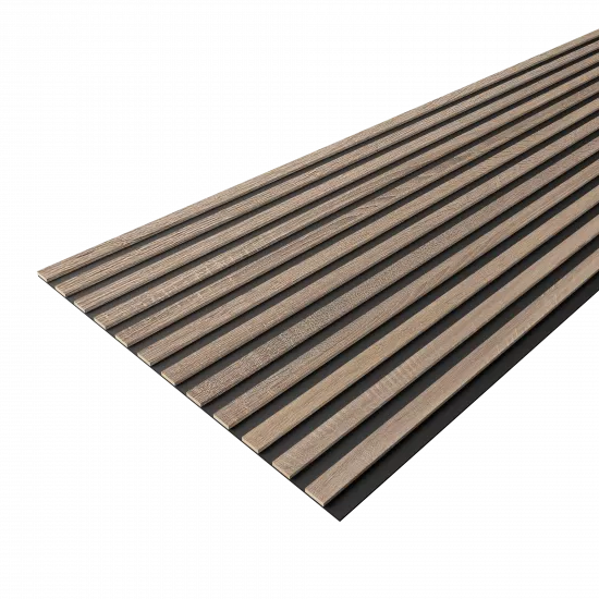 Acoustic Panel 12 Slats 8,5 mm Premium Vintage Oak 2780x600x9 (pack of 4 pcs.)