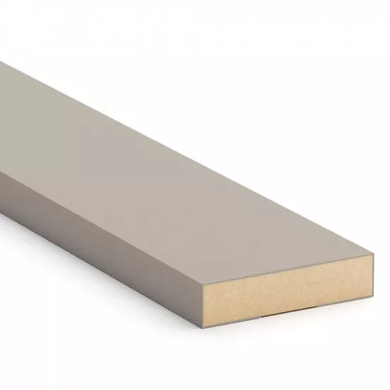 Interior slat MDF Stella 6 De Luxe 2750*27*6 Sandgrau (pack of 15 pcs.)