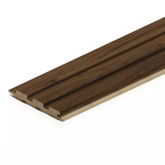 Wall Panel MDF Stella Beats Prime 2750х119х16 Catania Oak (pack of 4 pcs.)