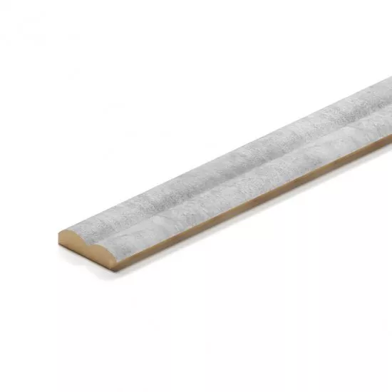 Start-finish profile for MDF Stella Wave Standart Chicago Concrete 2750x55x16 (pack of 4 pcs.)