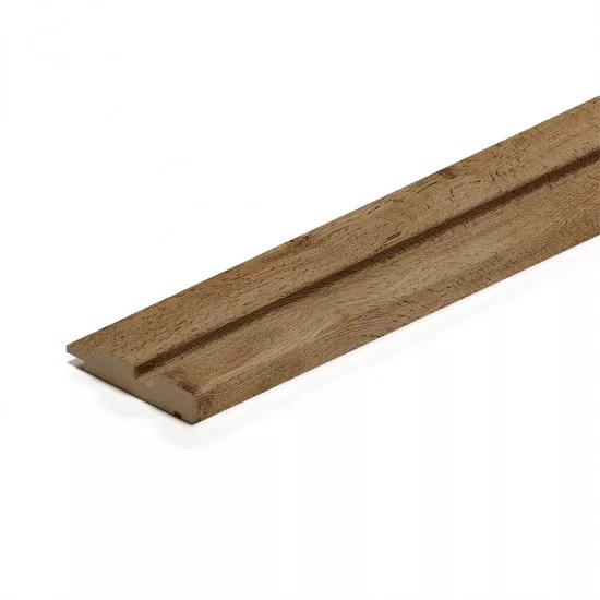 Finish profile for MDF Stella Beats Standart Pecan 2750x77x16 (pack of 4 pcs.)