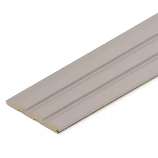 Wall Panel MDF Stella Beats De Luxe NEW 2750х119х12 Sandgrau (pack of 5 pcs.)