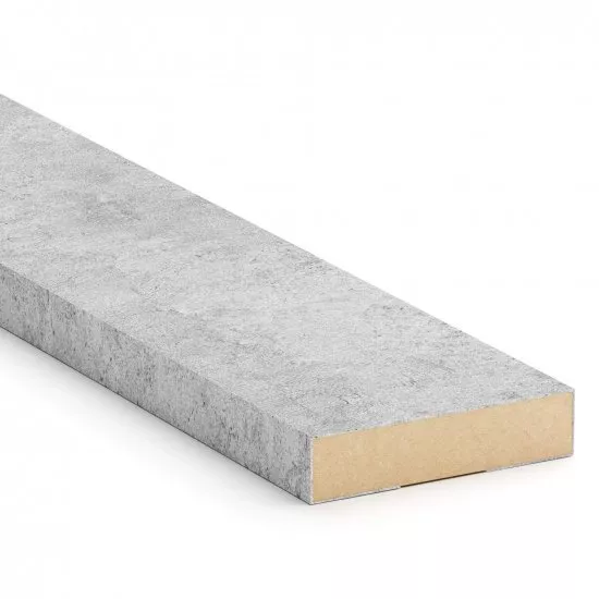 Interior slat MDF Stella 6 Standart 2750*27*6 Chicago Concrete (pack of 15 pcs.)