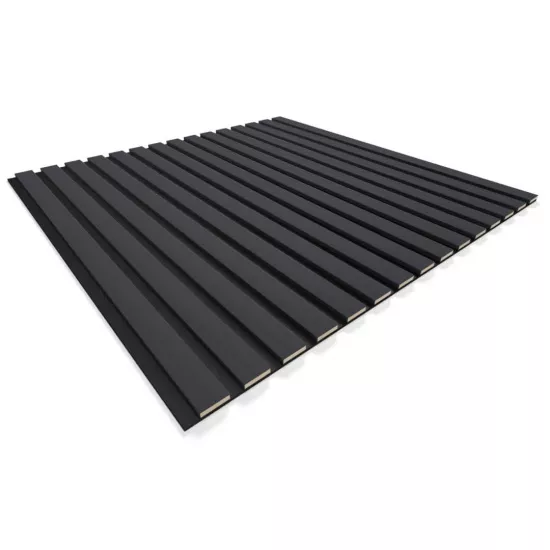 Acoustic Panel Stella Comfort 9 De Luxe 600x600x9 Black Lead (pack of 1 pcs.)